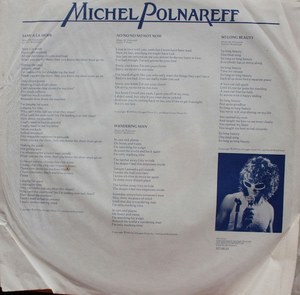 Michel Polnareff : Michel Polnareff (LP,Album)