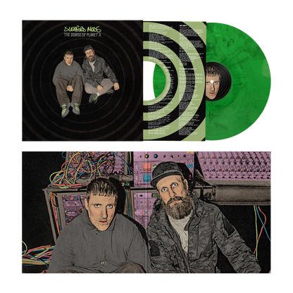 Sleaford Mods - The Demise of Planet X (Indie Exclusive, Neon Green Black Marble LP Vinyl) UPC: 191402057409