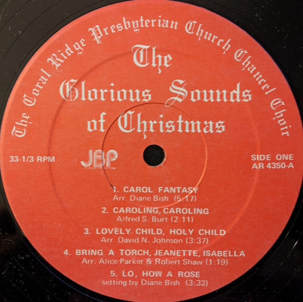 Coral Ridge Chancel Choir : The Glorious Sounds Of Christmas (LP,Album,Stereo)