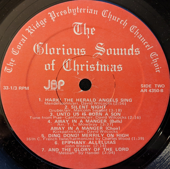 Coral Ridge Chancel Choir : The Glorious Sounds Of Christmas (LP,Album,Stereo)
