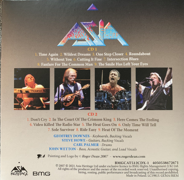 Asia (2) : The Reunion Albums 2007-2012 (Compilation)