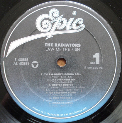 Radiators, The : Law Of The Fish (LP,Album)