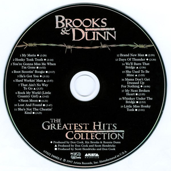 Brooks & Dunn : The Greatest Hits Collection (Compilation,Remastered,Stereo)