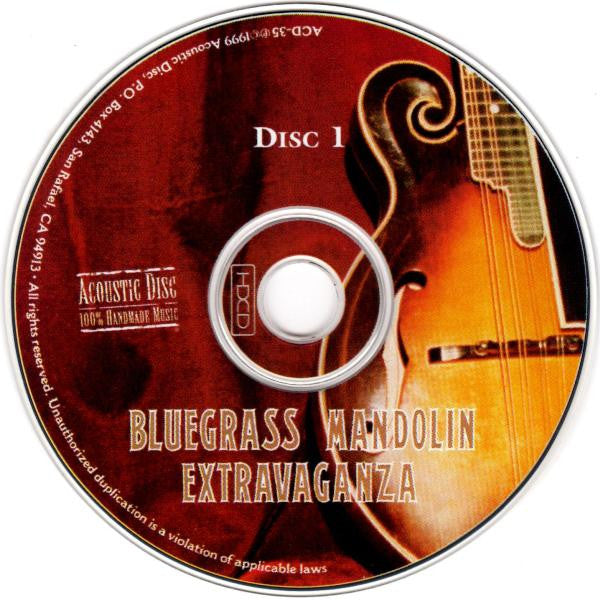 Sam Bush / David Grisman / Ronnie McCoury / Jesse McReynolds / Bobby Osborne / Ricky Skaggs / Frank Wakefield / Buck White With Del McCoury : Bluegrass Mandolin Extravaganza (HDCD,Album)