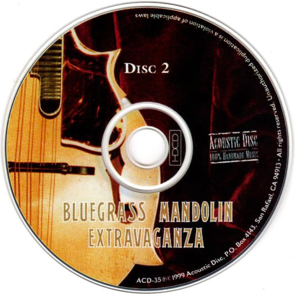 Sam Bush / David Grisman / Ronnie McCoury / Jesse McReynolds / Bobby Osborne / Ricky Skaggs / Frank Wakefield / Buck White With Del McCoury : Bluegrass Mandolin Extravaganza (HDCD,Album)
