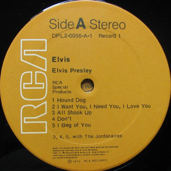Elvis Presley : Elvis (LP,Compilation)