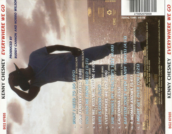 Kenny Chesney : Everywhere We Go (HDCD,Album,Club Edition)