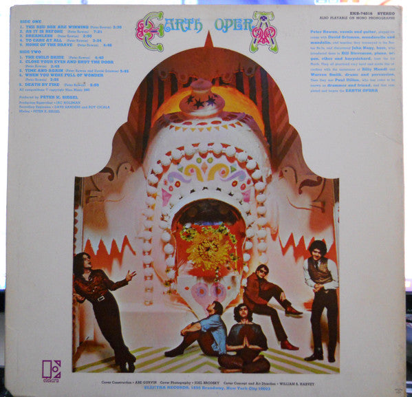 Earth Opera : Earth Opera (LP,Album,Reissue,Stereo)