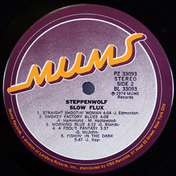 Steppenwolf : Slow Flux (LP,Album)