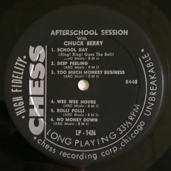 Chuck Berry : After School Session (LP,Album,Repress,Mono)