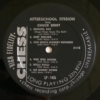 Chuck Berry : After School Session (LP,Album,Repress,Mono)