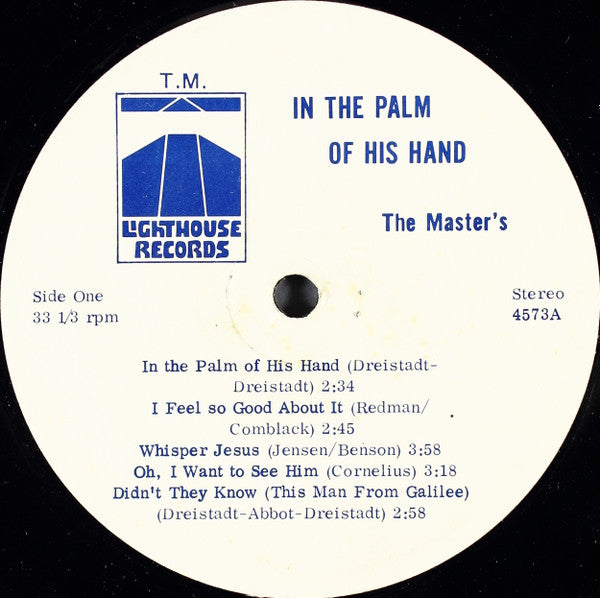 Master's, The : In The Palm Of His Hand (LP,Stereo)