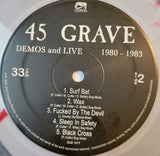 45 Grave : A Devil's Possessions - Demos & Live 1980-1983 (LP,Compilation,Limited Edition,Reissue,Repress)