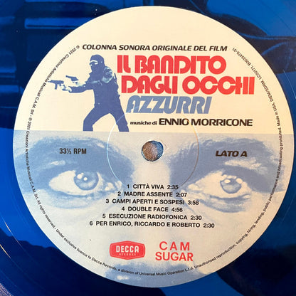 Ennio Morricone : Il Bandito Dagli Occhi Azzurri (LP,Album,Limited Edition,Remastered)