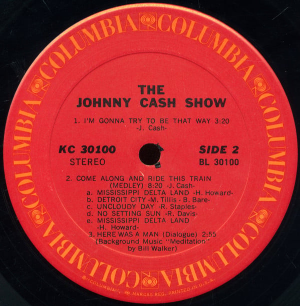 Johnny Cash : The Johnny Cash Show (LP,Album)