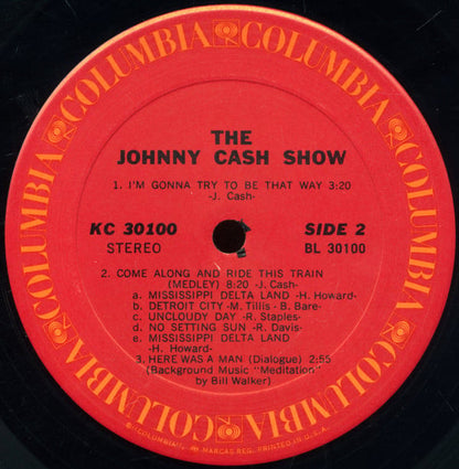 Johnny Cash : The Johnny Cash Show (LP,Album)