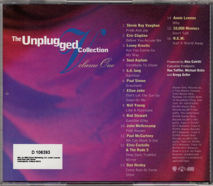 Various : The Unplugged Collection, Volume One (Compilation,Club Edition)