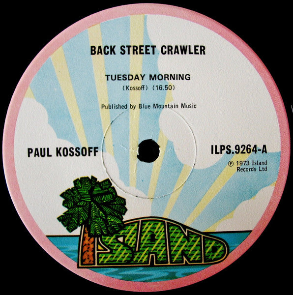 Paul Kossoff : Back Street Crawler (LP,Album,Stereo)