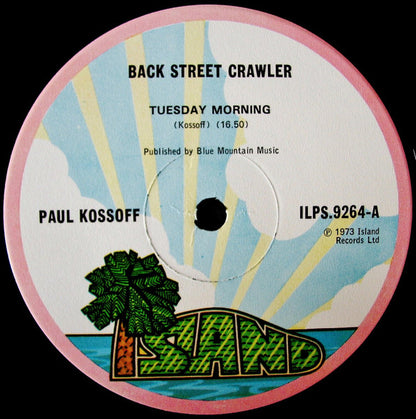 Paul Kossoff : Back Street Crawler (LP,Album,Stereo)