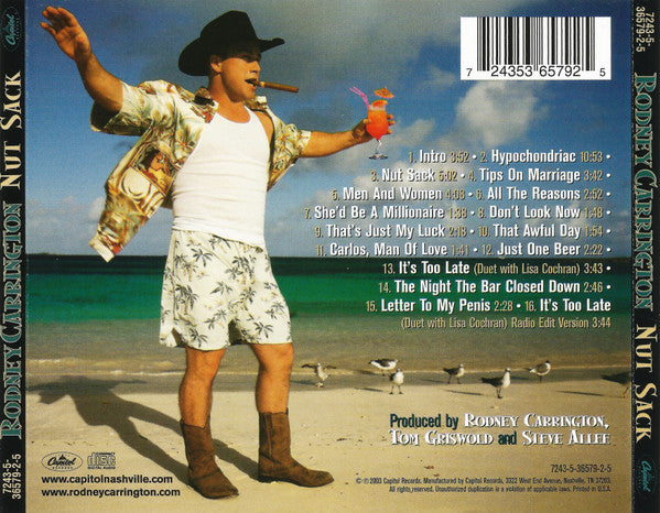 Rodney Carrington : Nut Sack (Album,Stereo)