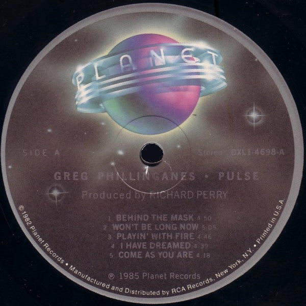 Greg Phillinganes : Pulse (LP,Album,Stereo)