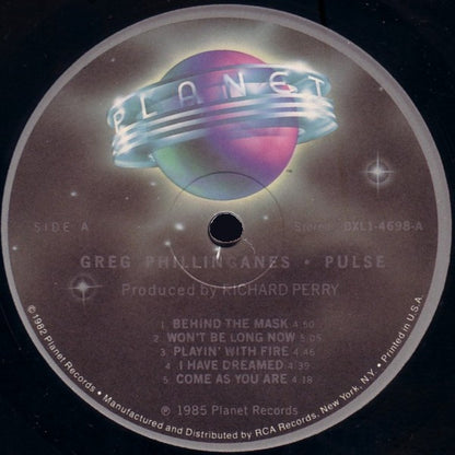 Greg Phillinganes : Pulse (LP,Album,Stereo)