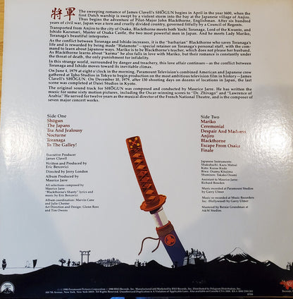 Maurice Jarre : Shōgun (The Original Television Motion Picture Soundtrack) (LP,Album)