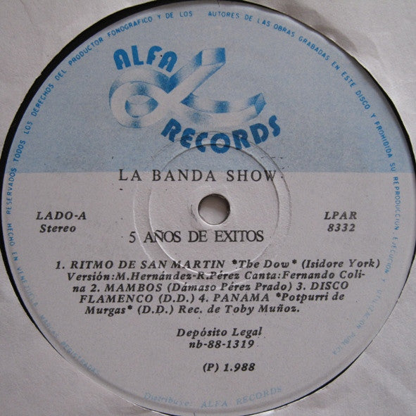 La Banda Show : 5 Años De Exitos (LP,Album)