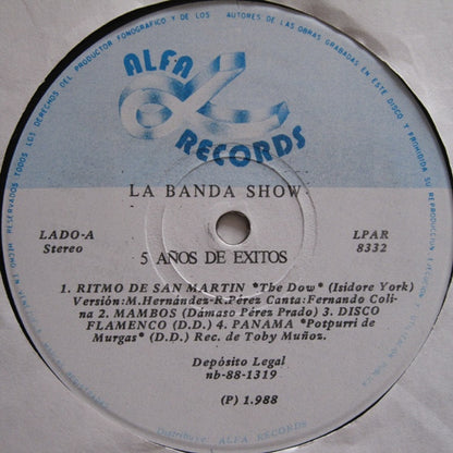 La Banda Show : 5 Años De Exitos (LP,Album)