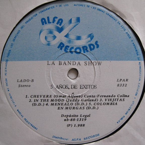 La Banda Show : 5 Años De Exitos (LP,Album)