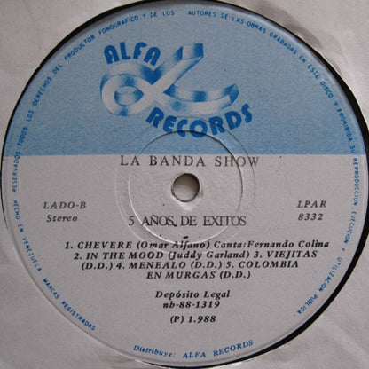 La Banda Show : 5 Años De Exitos (LP,Album)