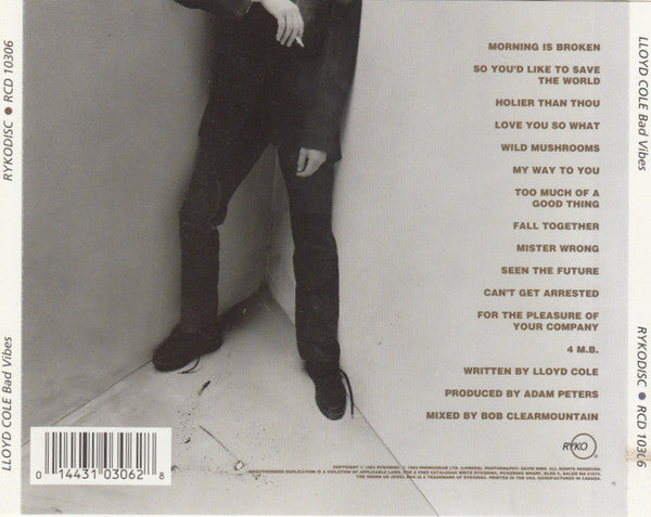 Lloyd Cole : Bad Vibes (Album)