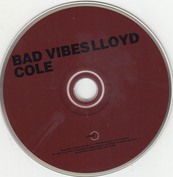 Lloyd Cole : Bad Vibes (Album)