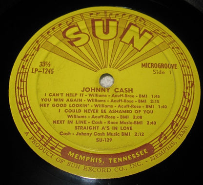 Johnny Cash : Sings Hank Williams (LP)