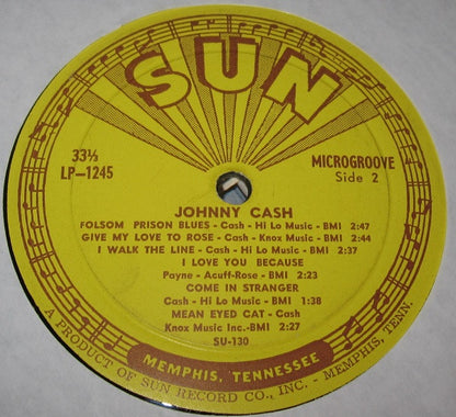 Johnny Cash : Sings Hank Williams (LP)