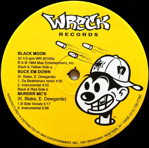 Black Moon : Buck Em Down (12",33 ⅓ RPM)