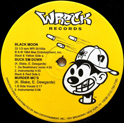 Black Moon : Buck Em Down (12",33 ⅓ RPM)