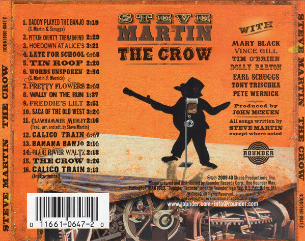 Steve Martin (2) : The Crow (Album)