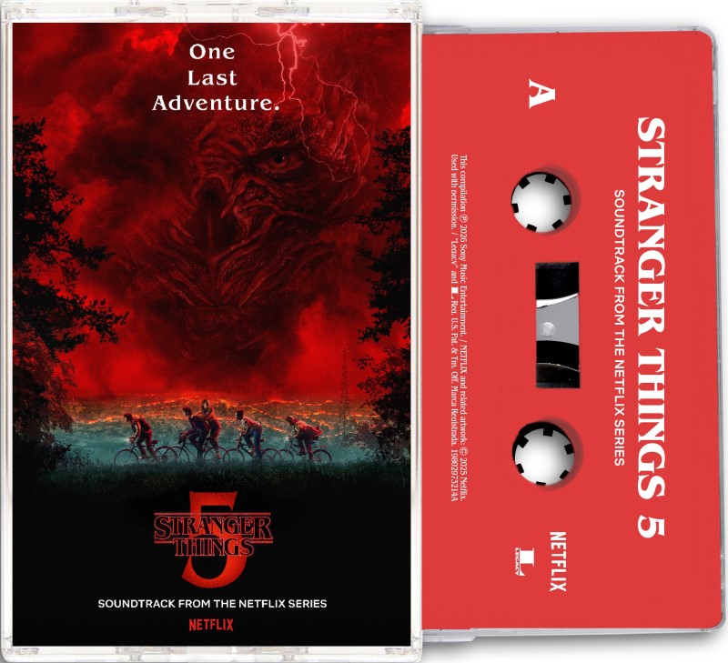 Various - Stranger Things 5 (Soundtrack From The Netflix Series) (Cassette) UPC: 198029732146