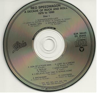 REO Speedwagon : A Decade Of Rock And Roll 1970 To 1980 (Compilation,Reissue)