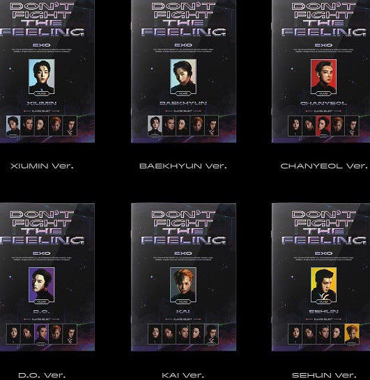 EXO (12) : Special Album - DON’T FIGHT THE FEELING (Expansion Ver.) (Mini-Album)