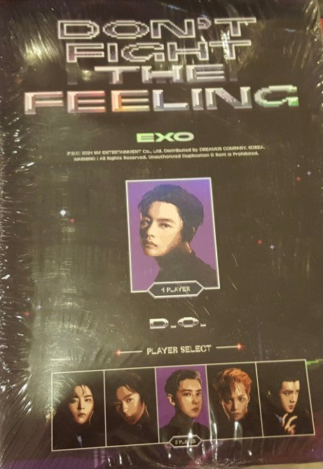 EXO (12) : Special Album - DON’T FIGHT THE FEELING (Expansion Ver.) (Mini-Album)