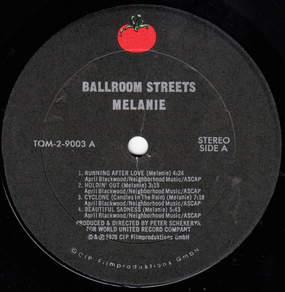 Melanie (2) : Ballroom Streets (LP,Album)
