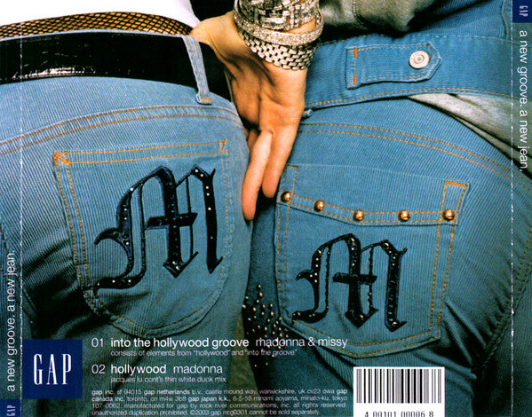 Madonna & Missy Elliott : A New Groove. A New Jean. (Single,Limited Edition,Promo)
