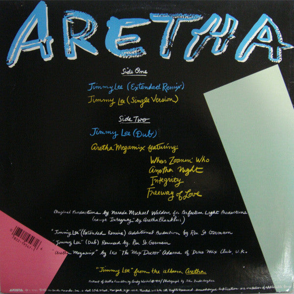 Aretha Franklin : Jimmy Lee / Aretha Mega Mix (12",33 ⅓ RPM)