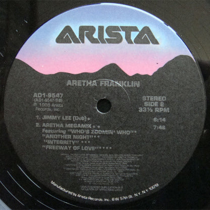 Aretha Franklin : Jimmy Lee / Aretha Mega Mix (12",33 ⅓ RPM)
