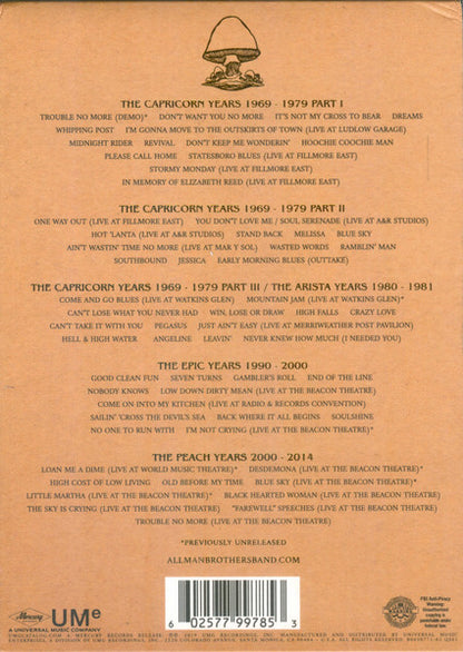 Allman Brothers Band, The : Trouble No More (50th Anniversary Collection) (Compilation)