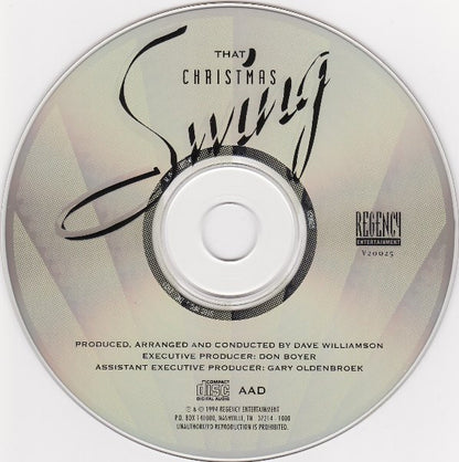 Dave Williamson Big Band, The And Dave Williamson Singers, The : That Christmas Swing (Album)