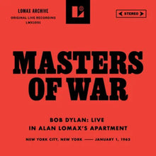 Bob Dylan - Masters Of War (Live in Alan Lomax's Apartment) (RSD Black Friday 2025, 7inch Vinyl)