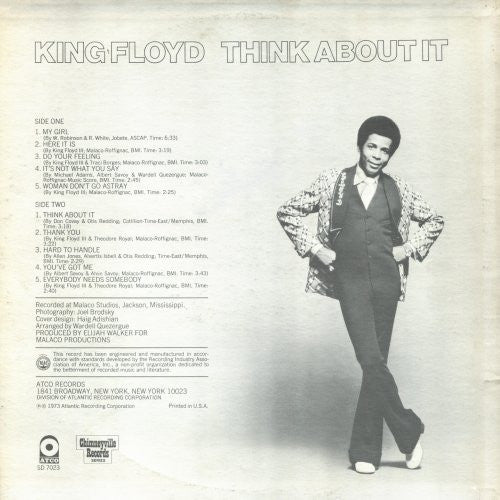King Floyd : Think About It (LP,Album)